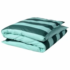 La cerise sur le gâteau Housse de couette à rayures Malo ||Enfant Linge De Lit Enfant|Linge De Lit