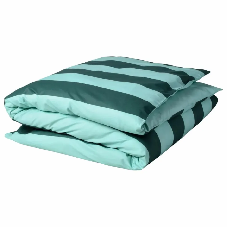 La cerise sur le gâteau Housse de couette à rayures Malo ||Enfant Linge De Lit Enfant|Linge De Lit
