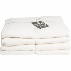 Maison de Vacances Housse de couette basic en lin lavé | Blanc