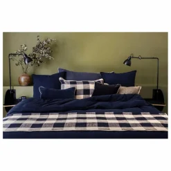 Haomy Linge De Lit*Housse de couette Dili en voile de coton |