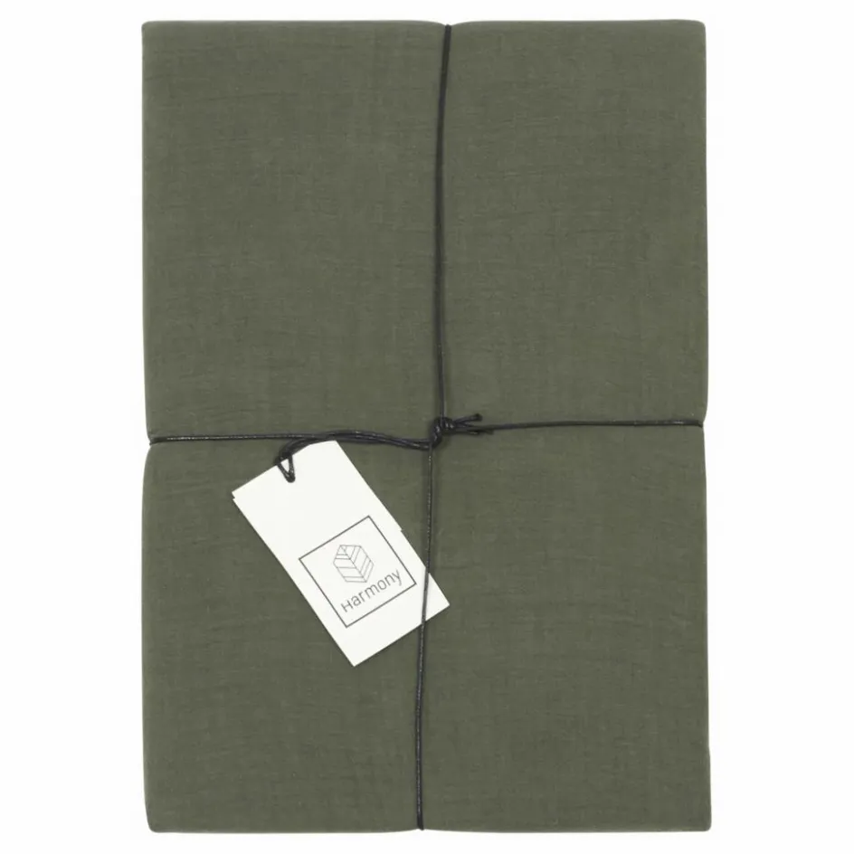 Haomy Housse de couette Dili en voile de coton || Linge De Lit