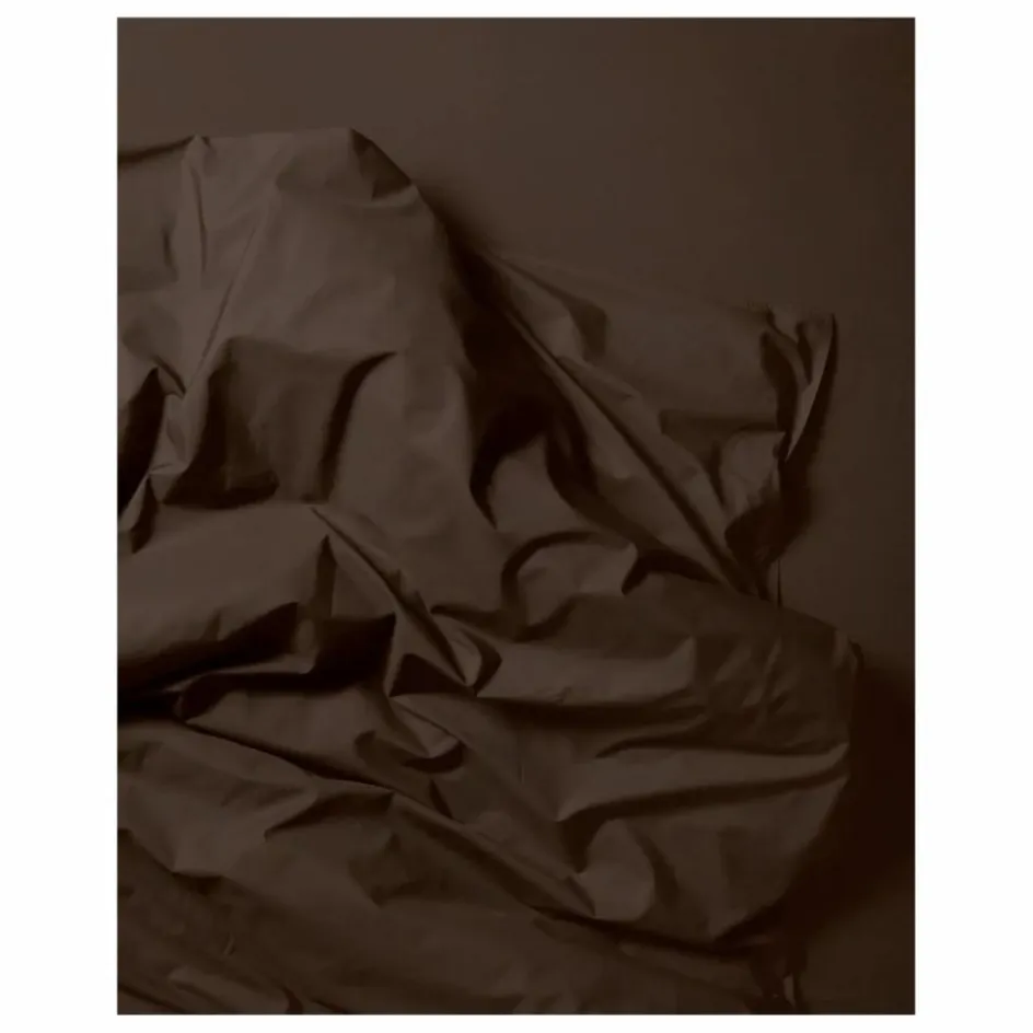 Clearance Housse de couette en percale organique - Coffee Brown | Enfant Linge De Lit Enfant|Linge De Lit