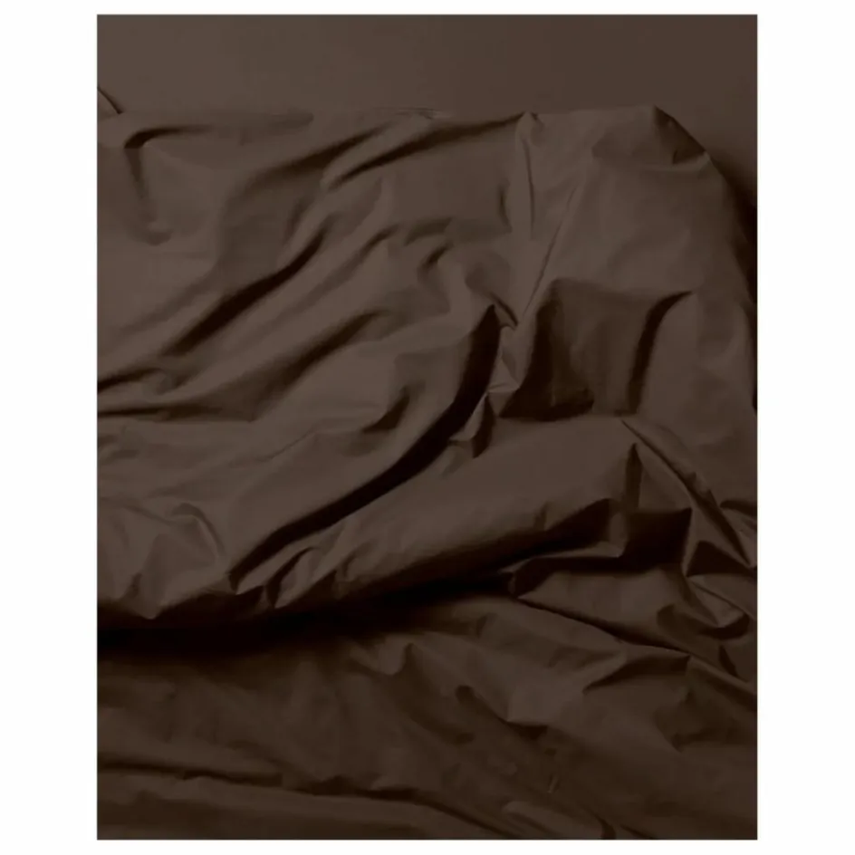 Clearance Housse de couette en percale organique - Coffee Brown | Enfant Linge De Lit Enfant|Linge De Lit