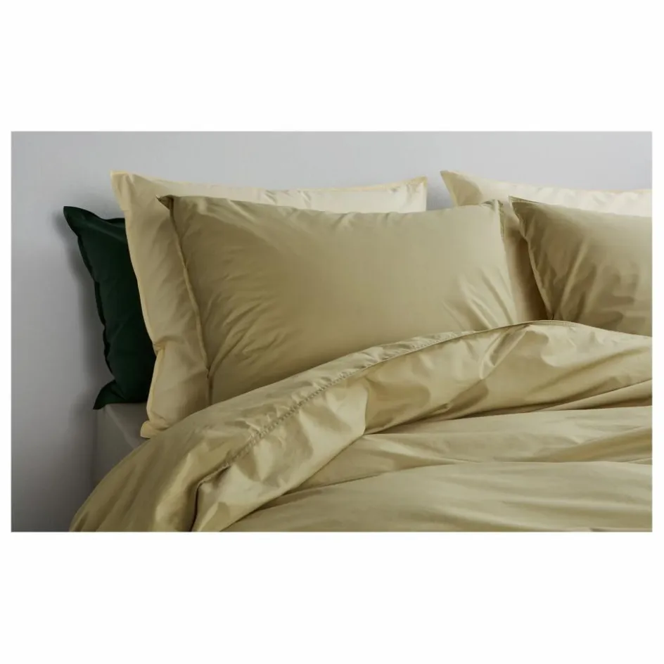 Sale Suite 702 Housse de couette en percale organique | Vert pistache