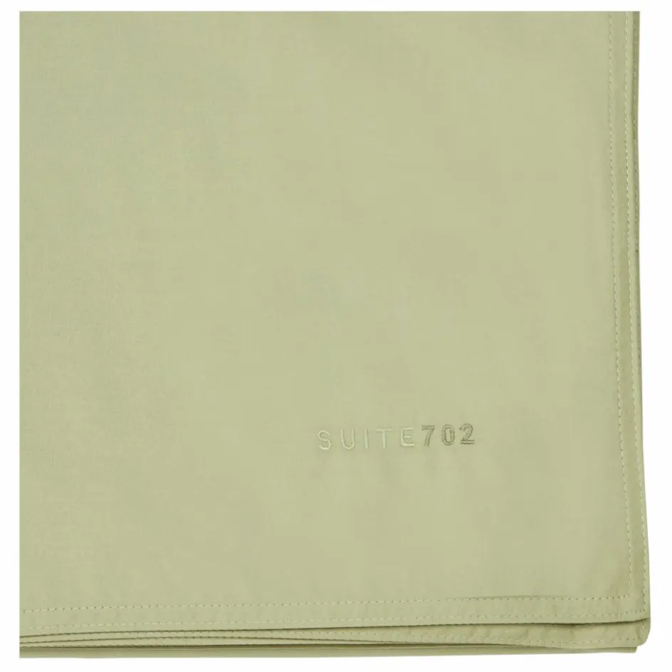 Sale Suite 702 Housse de couette en percale organique | Vert pistache