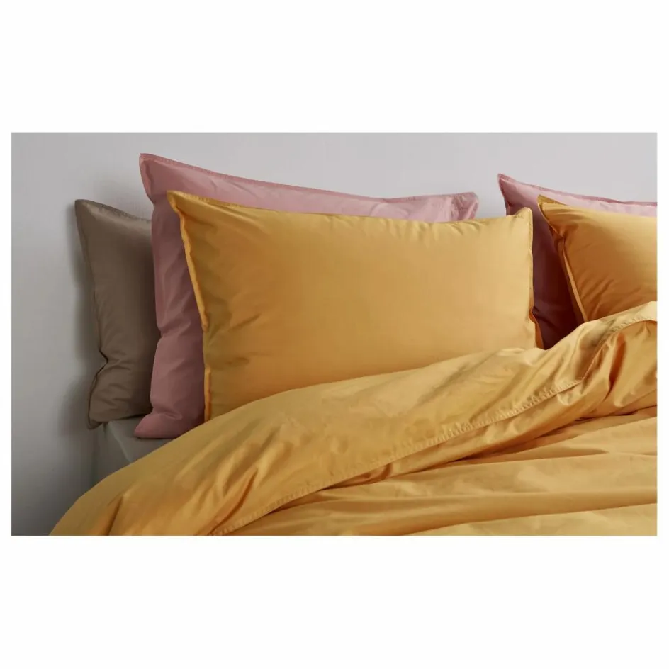 Online Suite 702 Housse de couette en percale organique | Doré