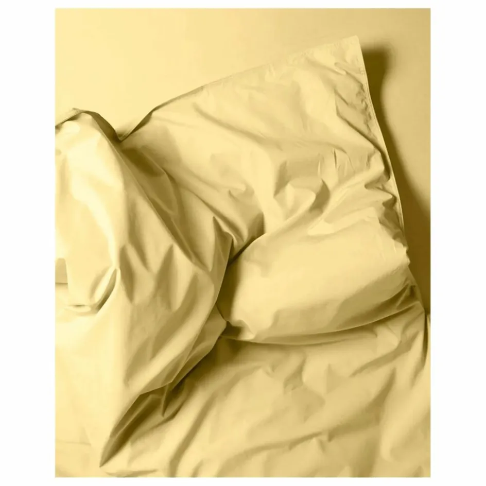 Suite 702 Housse de couette en percale organique - Butter Yellow ||Enfant Linge De Lit Enfant|Linge De Lit