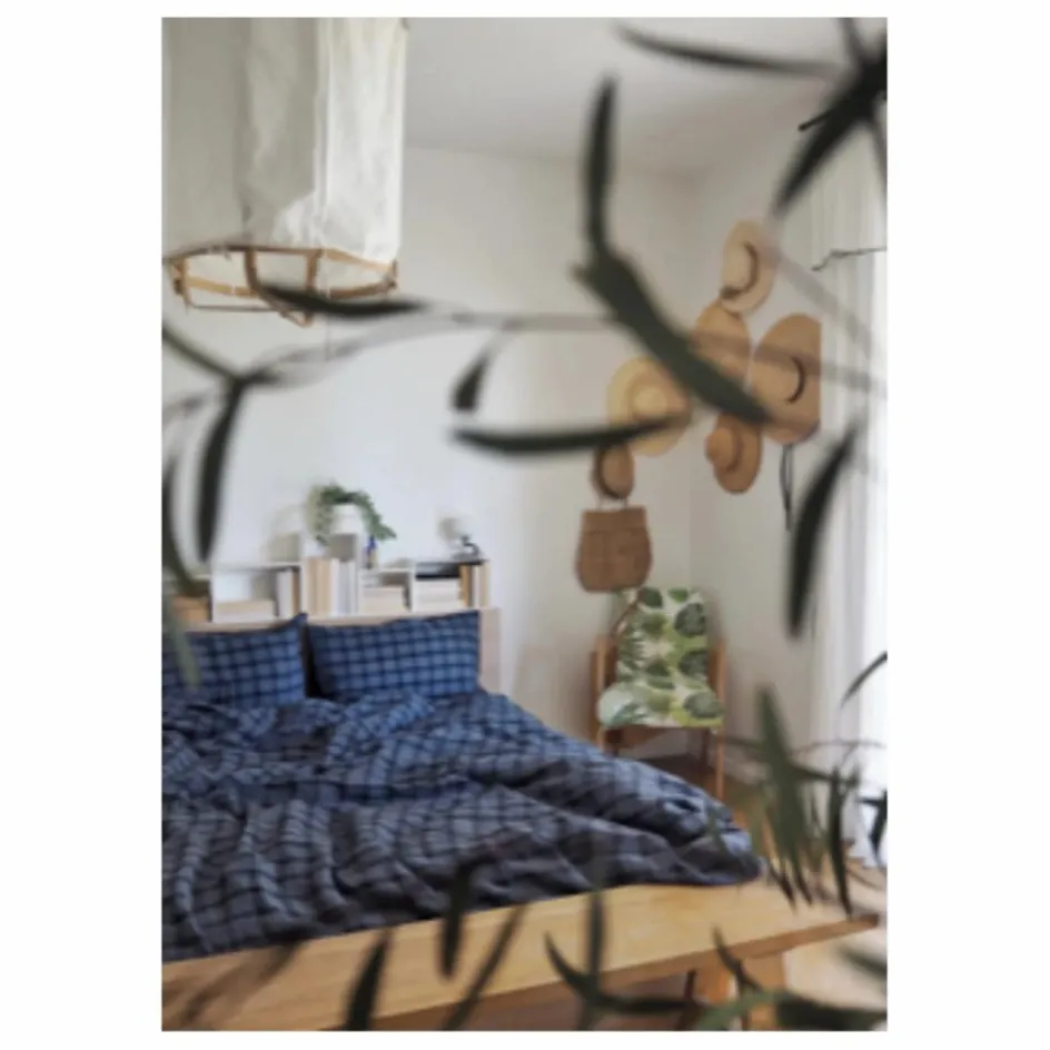 Le Monde Sauvage Linge De Lit*Housse de couette Highlands en lin lavé |