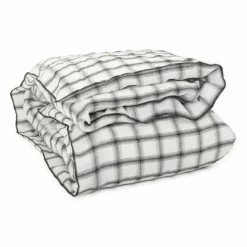 Le Monde Sauvage Linge De Lit*Housse de couette Highlands en lin lavé |
