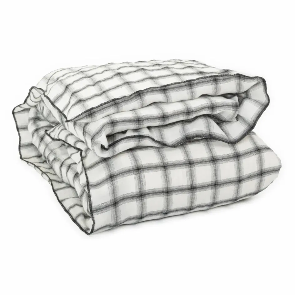 Le Monde Sauvage Linge De Lit*Housse de couette Highlands en lin lavé |