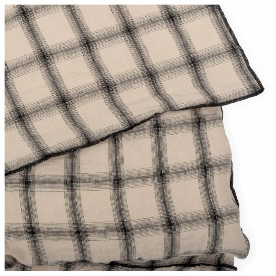 Le Monde Sauvage Housse de couette Highlands en lin lavé || Linge De Lit