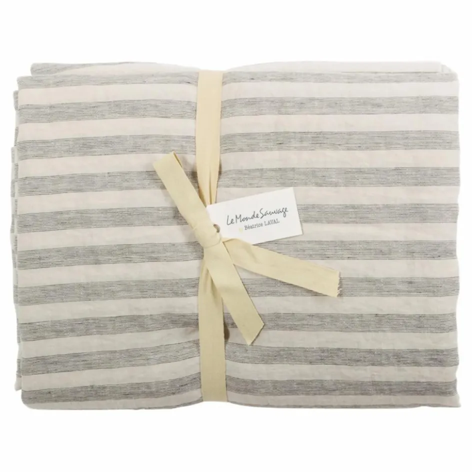Le Monde Sauvage Housse de couette Sandhills en lin || Linge De Lit