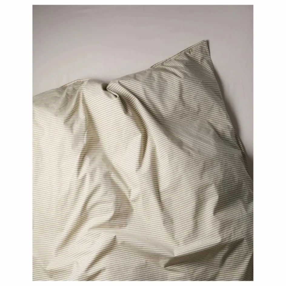 Enfant Suite 702 Linge De Lit Enfant|Linge De Lit*Housse de couette Striped en percale organique - -Ecru |