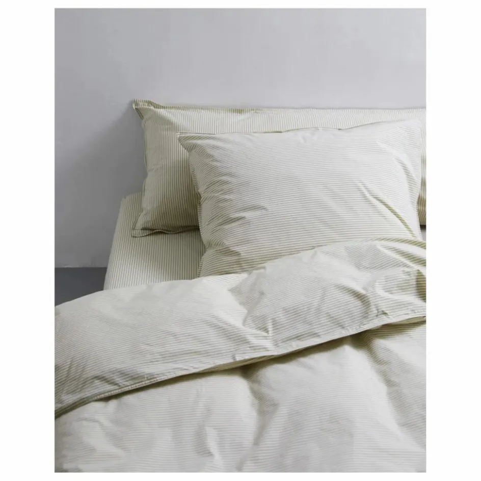 Enfant Suite 702 Linge De Lit Enfant|Linge De Lit*Housse de couette Striped en percale organique - -Ecru |