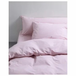 New Suite 702 Housse de couette Striped en Coton Bio | Rose