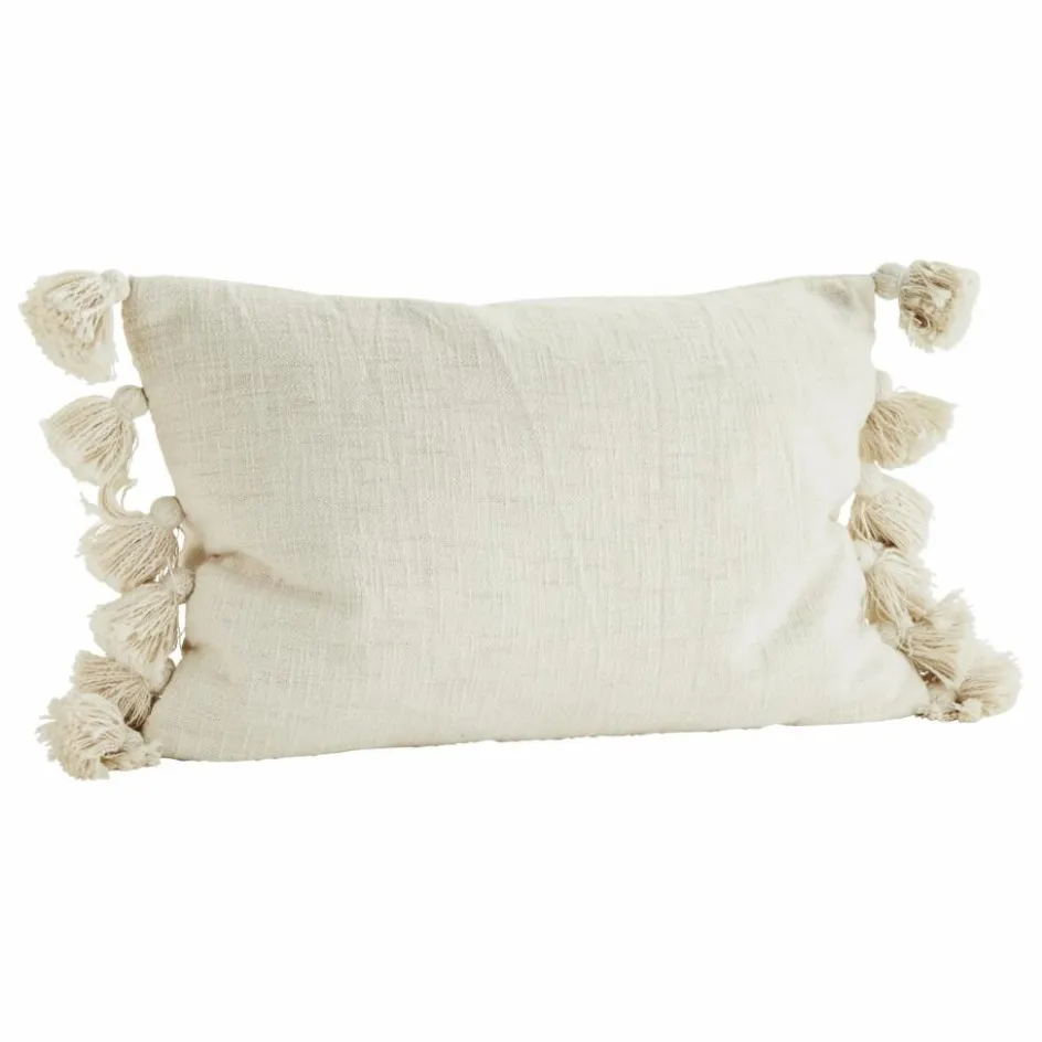 Hot Madam Stoltz Housse de coussin Ivoire