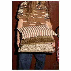 Gabrielle Paris Coussins*Housse de coussin à rayures en coton |