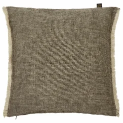 Haomy Housse de coussin Cuba | Charbon
