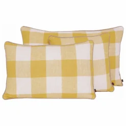 Haomy Housse de coussin en lin Palma II || Coussins