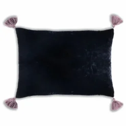 Le Monde Sauvage Housse de coussin en velours de soie Goa| Coussins