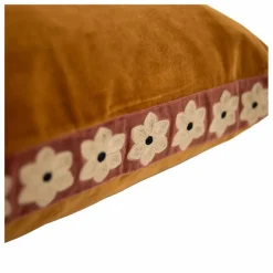 Olsson & Jensen Housse de coussin en velours Daisy| Coussins