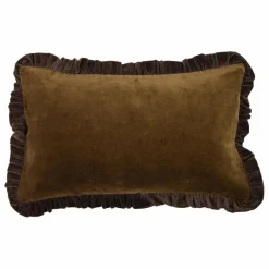 Sale Olsson & Jensen Housse de coussin en velours Doris Olive