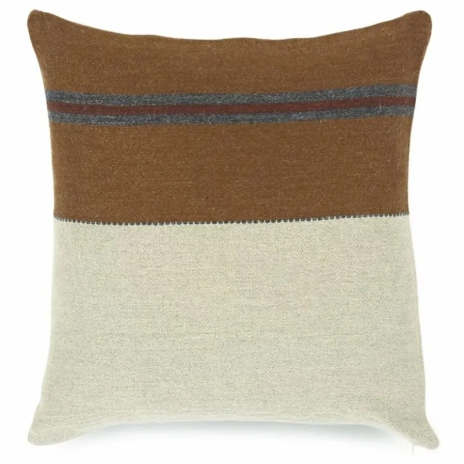 Libeco Housse de coussin Highland Stripe | Camel