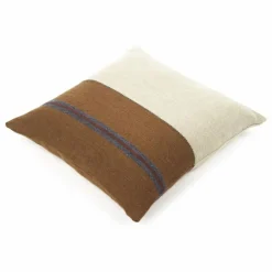 Libeco Housse de coussin Highland Stripe | Camel