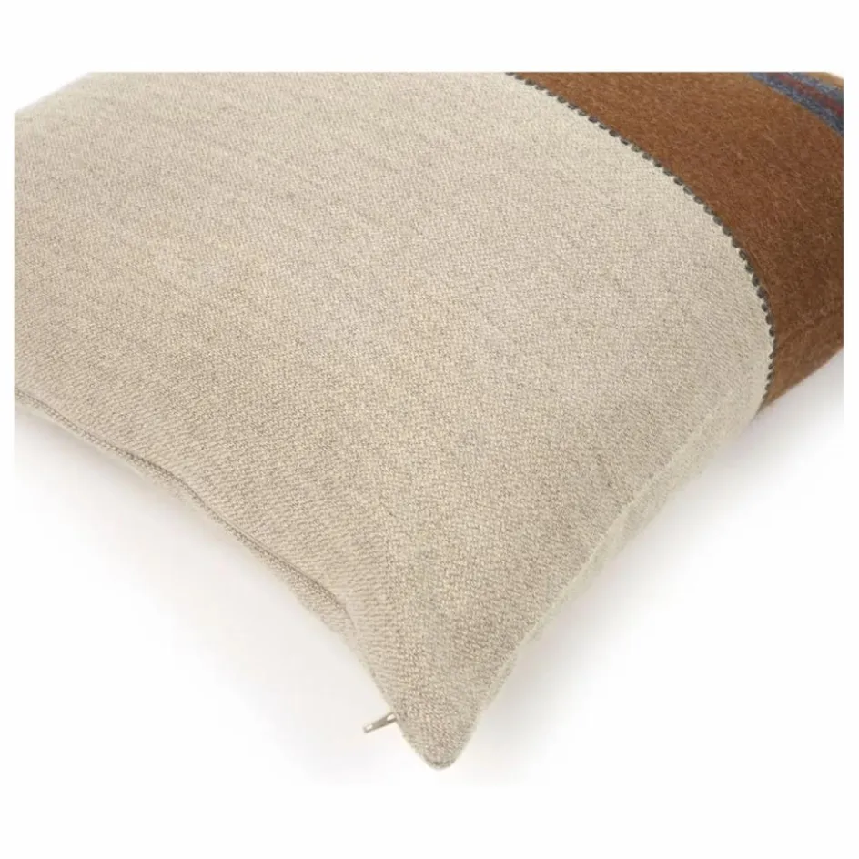 Libeco Housse de coussin Highland Stripe | Camel