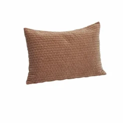 Madam Stoltz Housse de coussin matelassée en velours || Coussins
