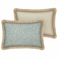 Discount Palais Housse de coussin Maya | Bleu Glacier