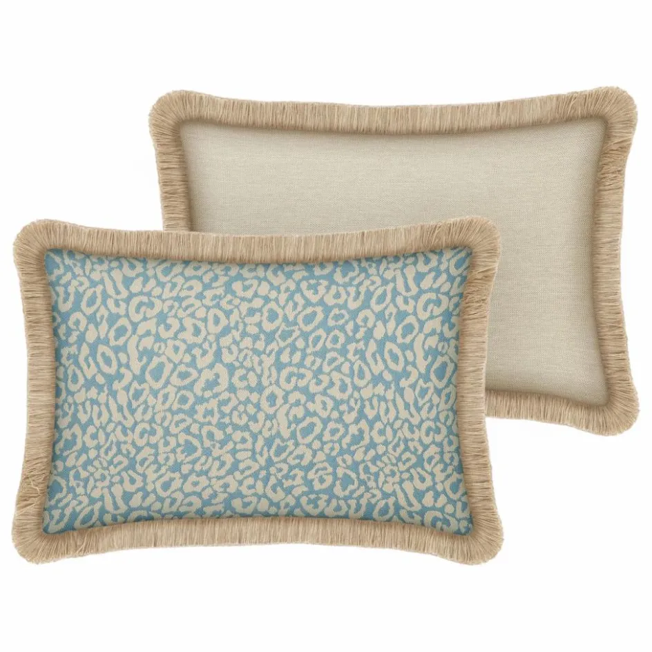 Discount Palais Housse de coussin Maya | Bleu Glacier