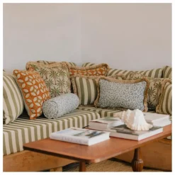 Discount Palais Housse de coussin Maya | Bleu Glacier
