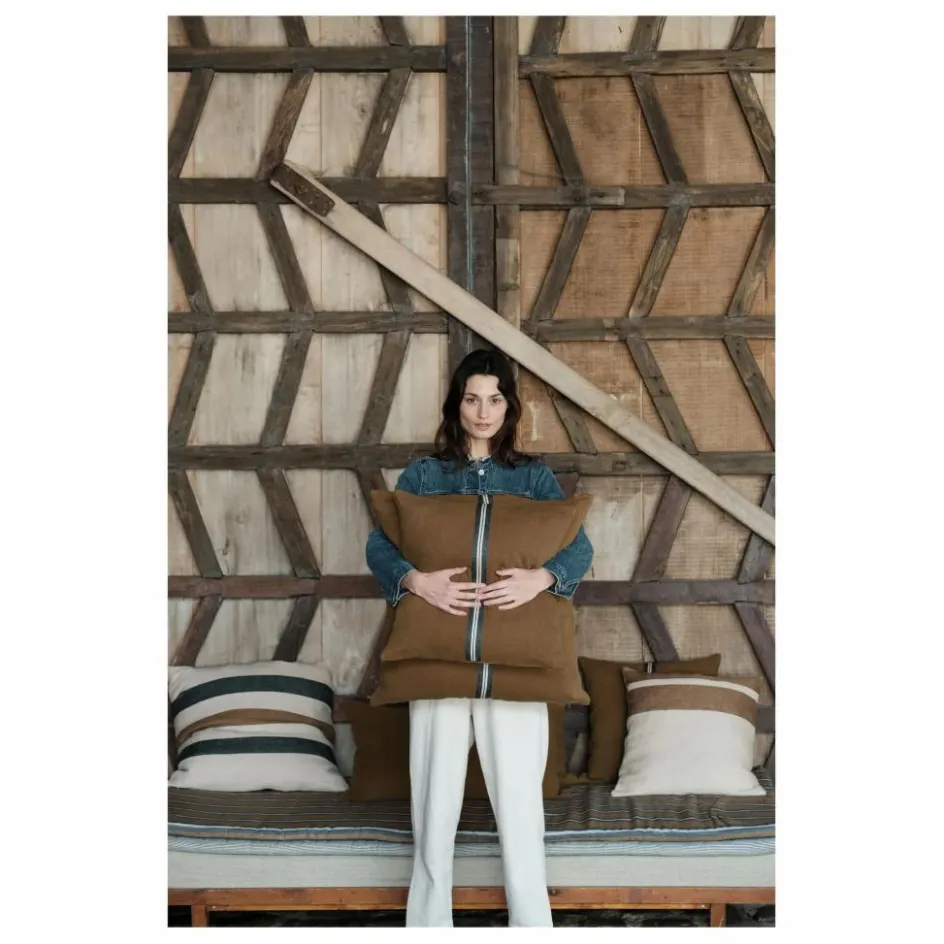 Libeco Housse de coussin Miles || Coussins