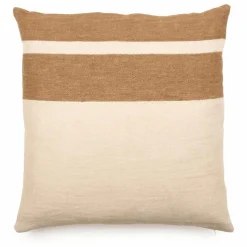 New Libeco Housse de coussin Railroad Stripe | Ecru