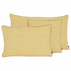 Housse de coussin vichy Piana II | Coussins