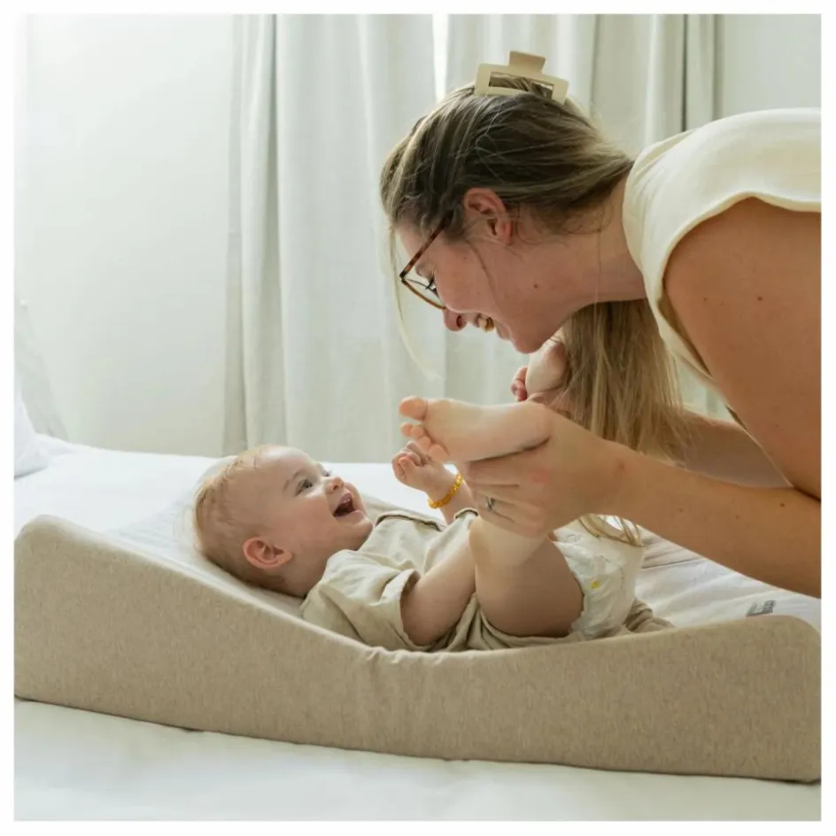 Clearance Béaba Housse de matelas à langer Sofalange | Argile