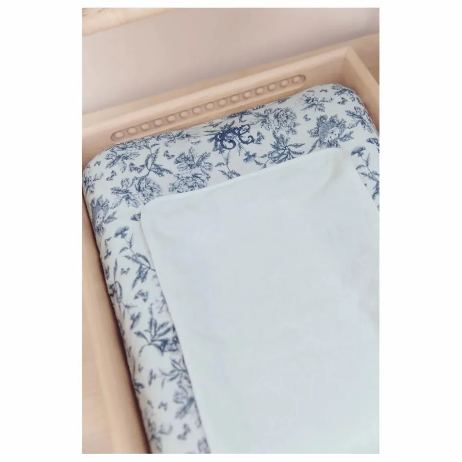 Tartine et Chocolat Housse de matelas à langer Toile de Jouy || Puériculture|Tables À Langer