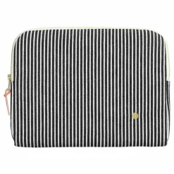 La cerise sur le gâteau Housse d'Ipad rayée en coton bio Basile ||Femme Accessoires High-Tech|Accessoires High-Tech