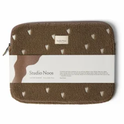 Best Studio Noos Housse d'ordinateur Hearts | Marron
