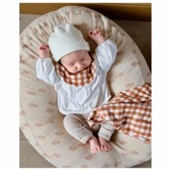 Online Tante Reine Housse pour nid bébé multi-usage Cœur | Crème