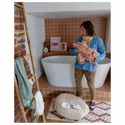 Online Tante Reine Housse pour nid bébé multi-usage Cœur | Crème