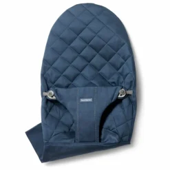 Outlet BabyBjörn Housse pour transat Bliss en coton matelassé | Bleu marine