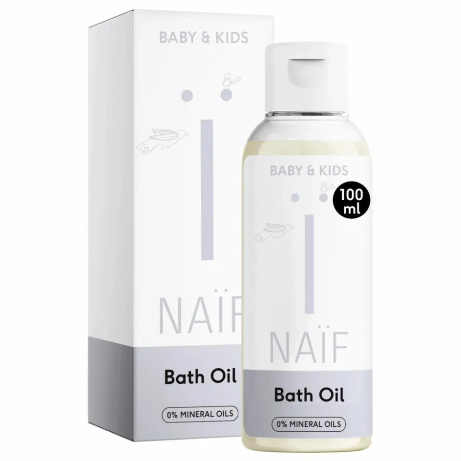 Naïf Natural Skincare Huile de bain - 100 ml|Enfant Soins Du Corps|Soins Du Corps