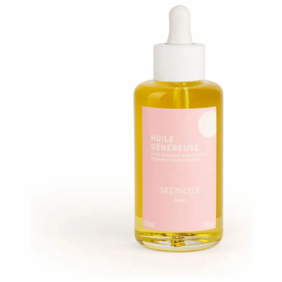 Minois Huile généreuse grossesse et post-partum|Femme Soins Grossesse/Maternité|Soins Du Corps