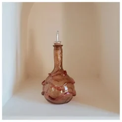 Sale Denise Huilier en verre Roméo | Rose