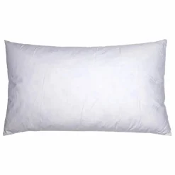 Hot Le Monde Sauvage Intérieur de coussin en plumes | Blanc