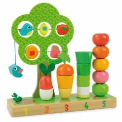 Vilac J'apprends à compter les légumes| Jeux Éducatifs