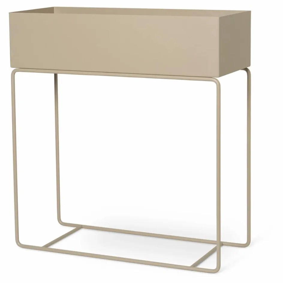New Ferm Living Jardinière sur pied en métal | Beige