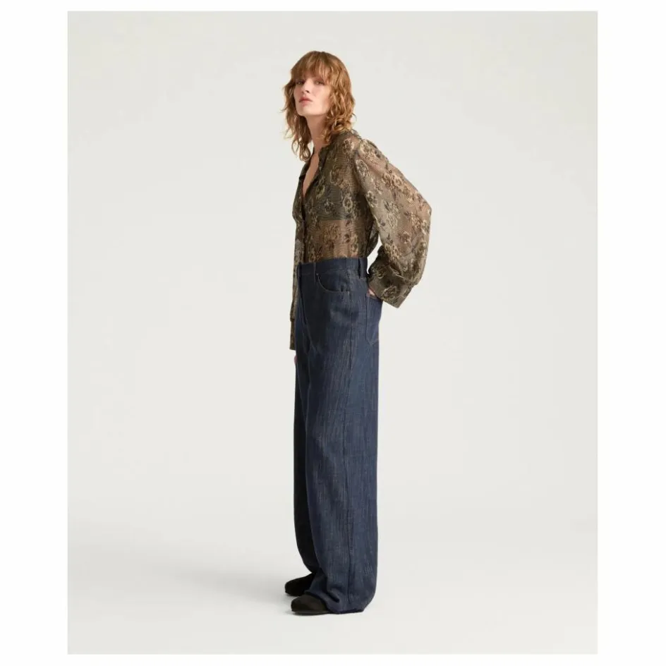 Online Momoni Jean Aoki | Bleu